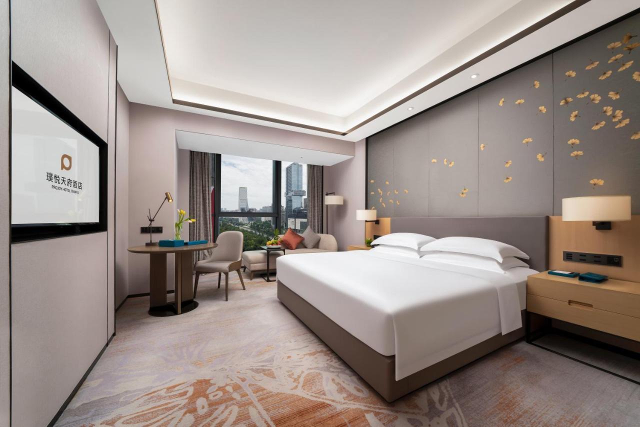 Projoy Hotel Tianfu Chengdu Exterior foto